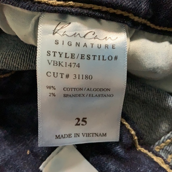 KanCan Signature Jean Shorts Style #VBK1474 - Picture 4 of 4